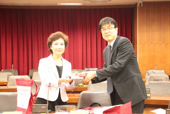 103年12月15日日本早稻田大學蒞校參訪
